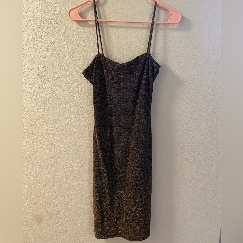 Sparkly mini dress